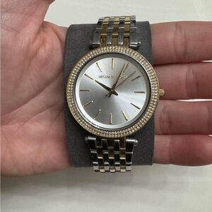 Michael Kors Two-Tone Silver and Gold Watch